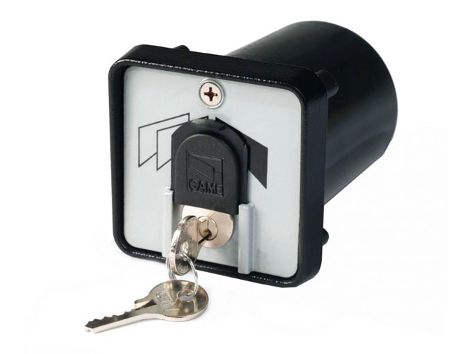 001SET-K Ключ-выключатель с защитой цилиндра, встраиваемый 