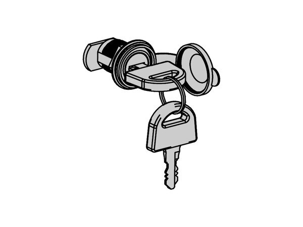 AN-MOTORS ASW.4026 Замок разблокировки (в сборе) 