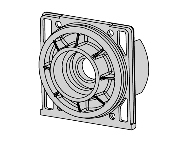 Alutech RTO.21-F Крышка выходного вала 