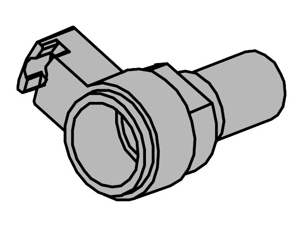 Alutech TR400.09 Ось узла подъема цепью 