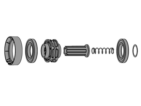 Alutech TR400.11-F Комплект деталей узла подъема цепью 