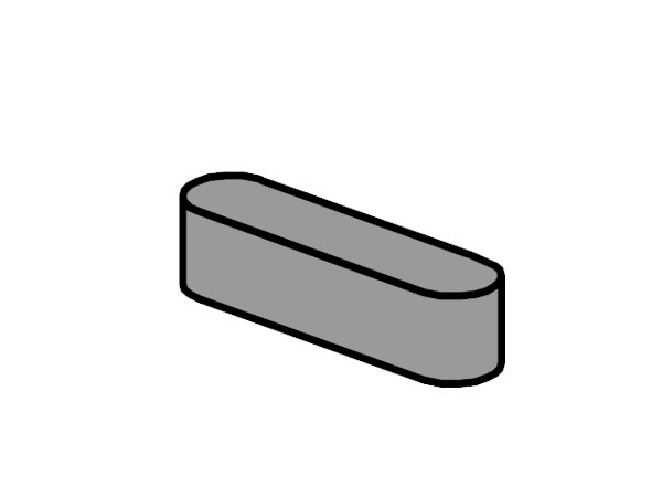 Alutech TR400.30-F Шпонка 