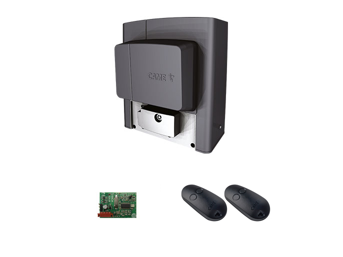 BX608AGS combo KIT - Комплект автоматики для откатных ворот на основе привода BX608 (встроенный блок управления ZBX6N, радиоуправление с фиксированным кодом) 