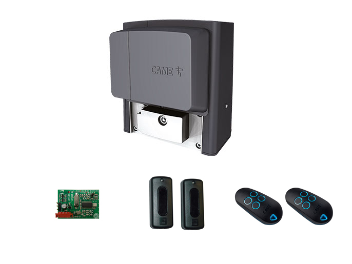 BX 704 RC KIT - Комплект автоматики для откатных ворот на основе привода BX704AGS (встроенный блок управления ZBX7N, радиоуправление с динамическим кодом) 