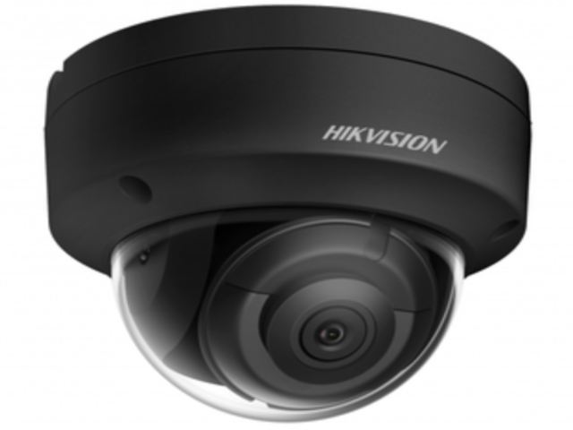 DS-2CD2187G2H-LISU BLACK 8Мп уличная купольная IP-камера с Smart гибридной EXIR/LED подсветкой 