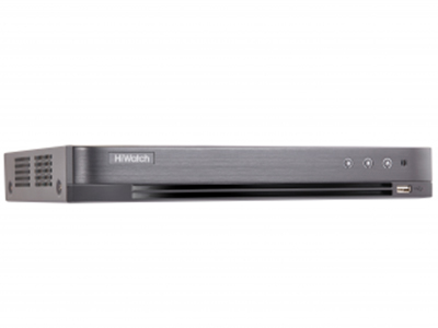 DS-H304QA/B 4-канальный гибридный HD-TVI видеорегистратор с технологией AcuSense и AoC (аудио по коаксиальному кабелю) 