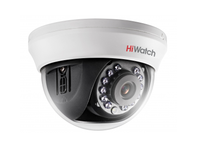 DS-T591/С 2.8mm 5Мп внутренняя купольная HD-TVI камера с ИК-подсветкой до 20м 