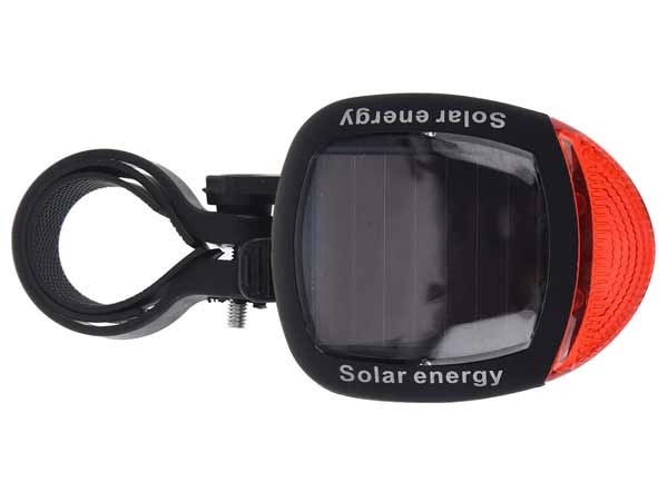 DiAl-909 задний фонарь для велосипеда на солнечных аккумуляторах 