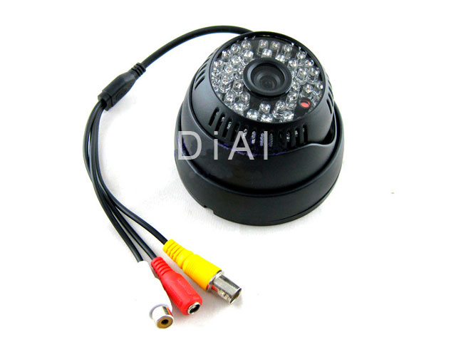 DiAl dome-mic купольная внутренняя видеокамера с микрофоном, 700ТВЛ, f=3.6mm, 12В, audio, ИК=30м, CMOS 