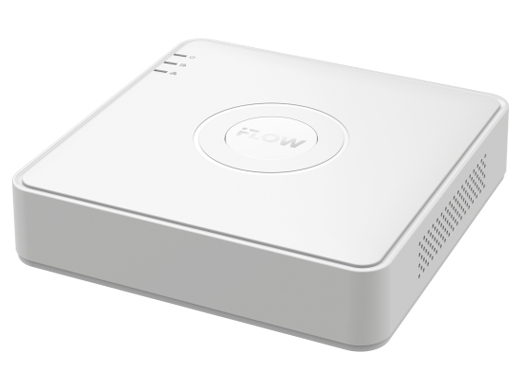 F‑HR‑1042 4‑канальный гибридный HD‑TVI регистратор с технологией AoC (аудио по коаксиальному кабелю) 