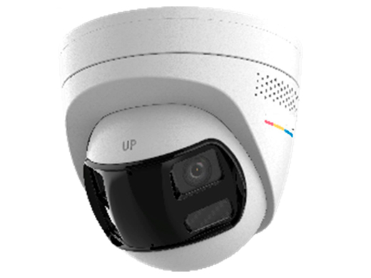 F‑IC‑1366PCM/A(2.8 mm) Уличная купольная IP‑камера 6 Мп с технологиями DiLight и BrightVu, встроенным микрофоном и динамиком для двусторонней связи 