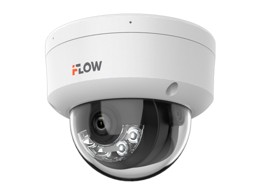 F‑IC‑2442C2MS(2.8mm) Уличная купольная IP‑камера 4 Мп с гибридной Smart‑подсветкой (до 30 м) и технологией SharpSense 