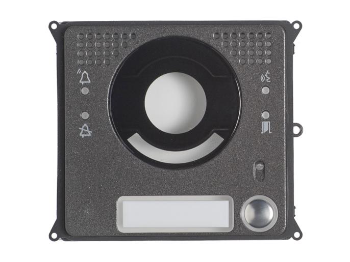 MTMFV1PVR - Антивандальная накладка видеомодуля с 1 кнопкой для вызывной панели MTM (62030080) 