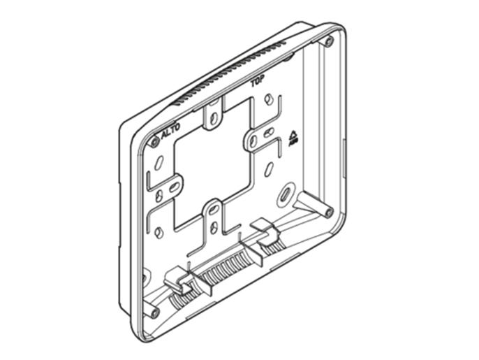 OPALEKP BLACK - Комплект для настенной установки абонентского устройства OPALE (W) BLACK, цвет чёрный (62800370) 