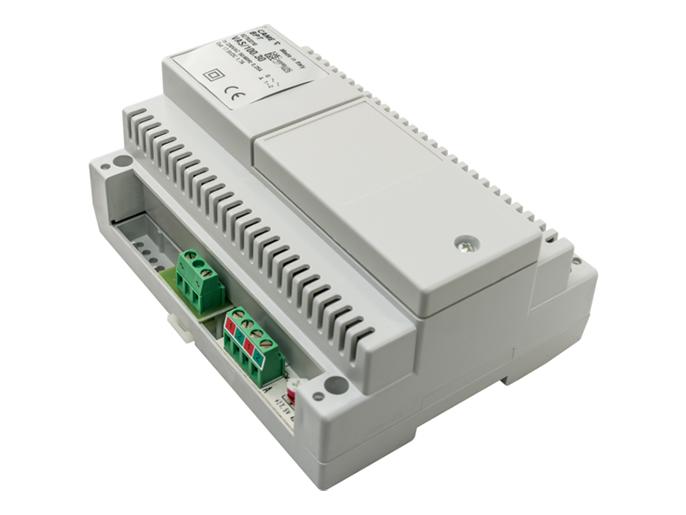 VAS/100.30 - Блок питания =17.5 В, 1700 мА, пластмассовый корпус для установки на DIN-рейку, размеры: 8 единиц DIN, низкопрофильный (62703310) 