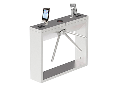 ZKTeco TS200FACE-T, тумбовый турникет-трипод с распознаванием лиц и отпечатков пальцев 