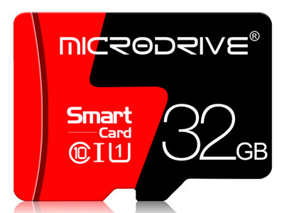 Карта памяти MICRODRIVE TransFlash 32ГБ MicroSD class 10 с SD адаптером 