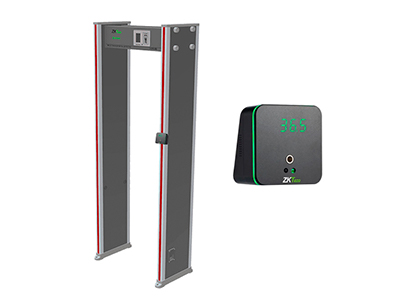 Арочный металлодетектор ZKTeco ZK-D1065TDM с измерением температуры тела 