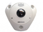 DS-2CD6365G0E-IVS/B 6Мп fisheye IP-камера с ИК-подсветкой до 15м