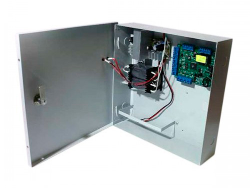 Gate-8000-UPS1 - контроллер в металлическом корпусе c одним источником бесперебойного питания (вх. ~220В / вых. -12В,1А) и местом для установки аккумулятора (12В, 7 Ач)