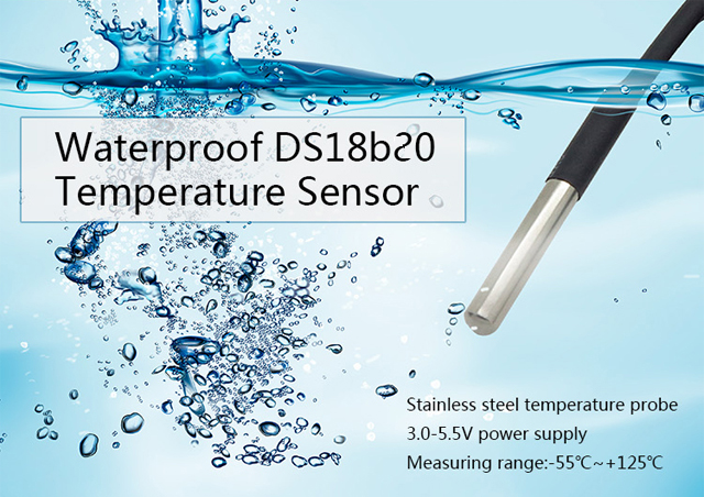 датчик температуры ds18b20 в воде