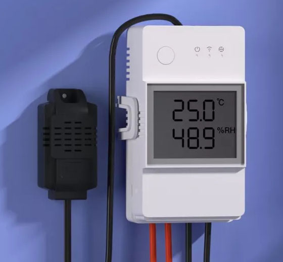 Sonoff THR316D WiFi переключатель с датчиком температуры и влажности Sonoff Sensor-THS01