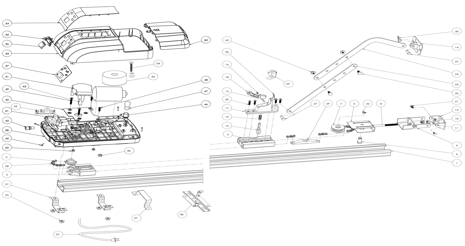 AN-MOTORS ASG600, ASG1000 - запчасти