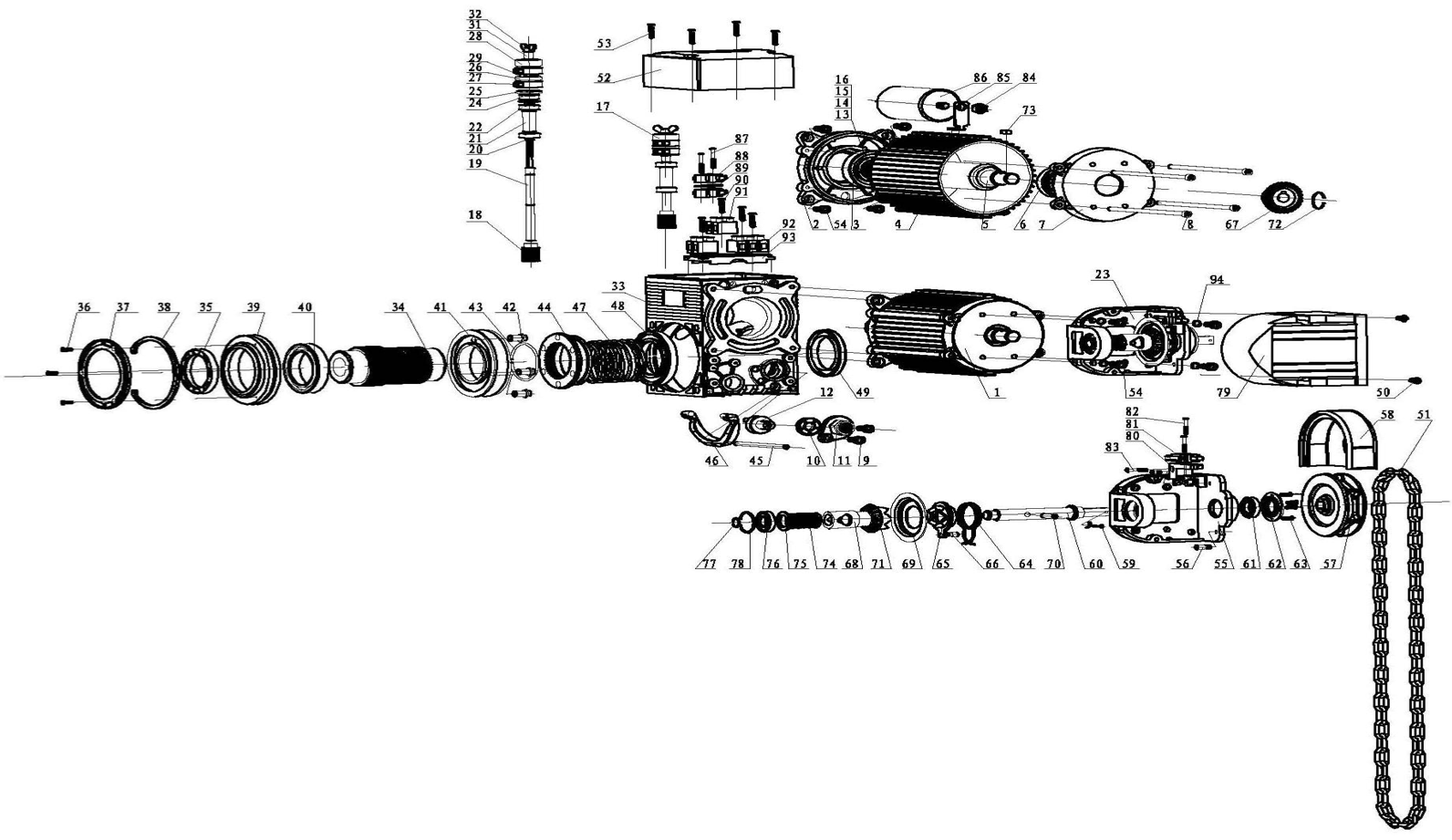 AN-MOTORS ASI50 - запчасти